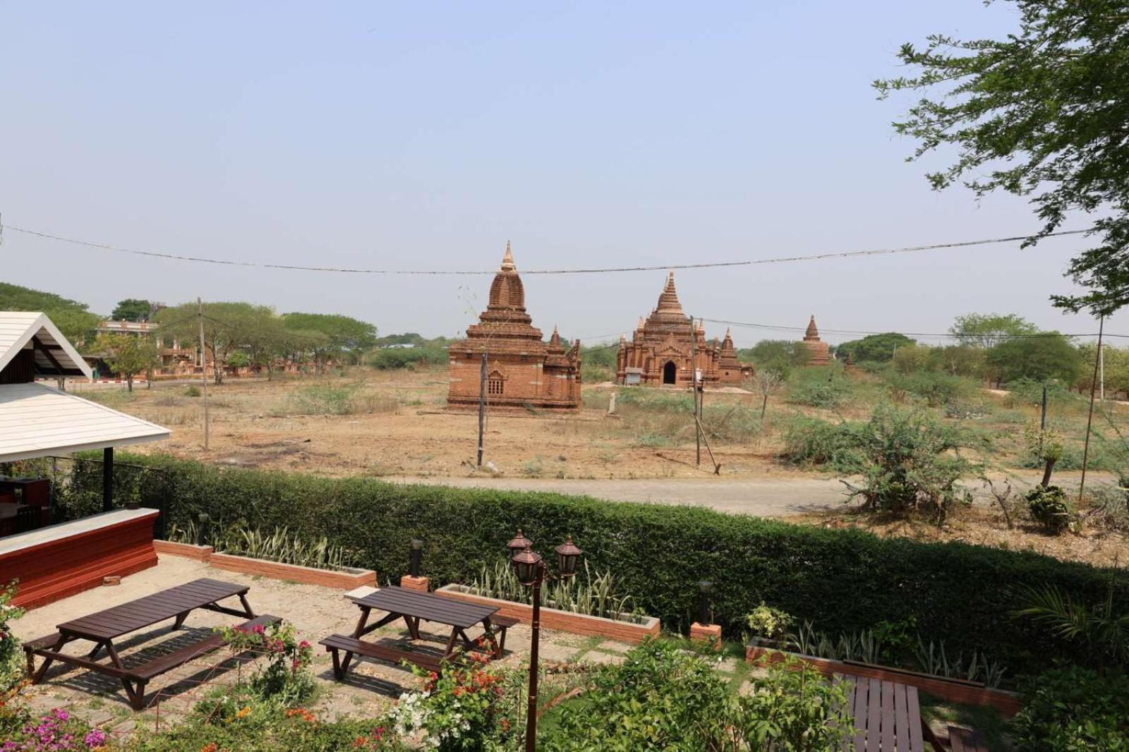 Temple View Hotel Bagan Exterior foto